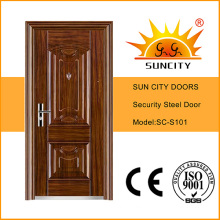 China Security Steel Door with Popular Design (SC-S101)